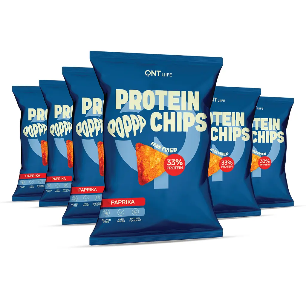 Protein Snack Chips QNT Paprika (x12)