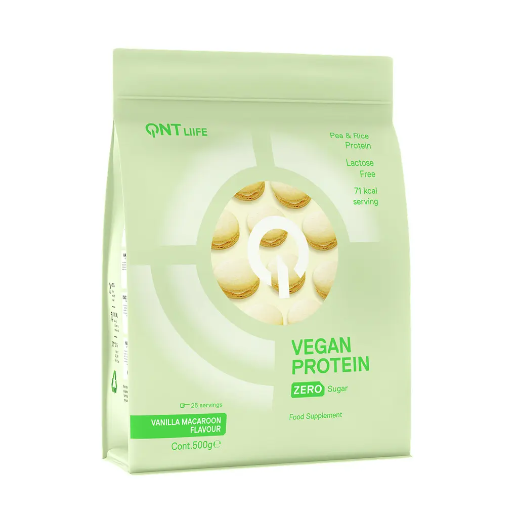 Vanille Macaron Protein QNT Vegan Protein Powder