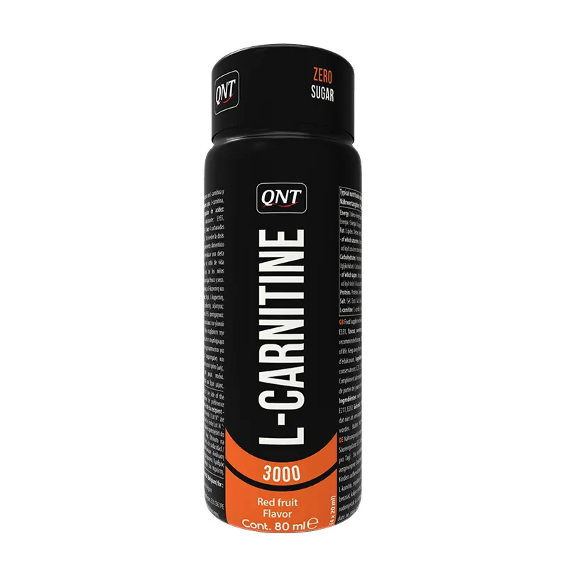 Rote Früchte Nahrungsergänzungsmittel QNT L-Carnitine Shot
