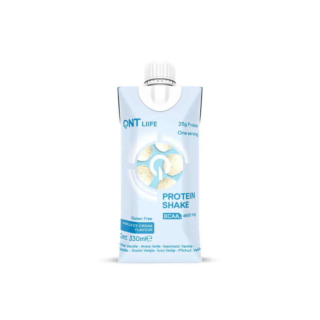 Vanille Whey-Proteinshake QNT Tetra