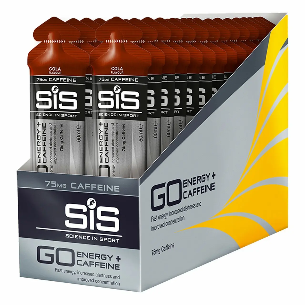 Energiegel Science in Sport Go + Cafeine Cola & Caffeinne - 60 ml