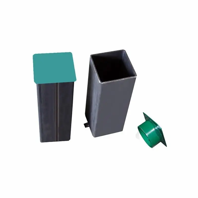 Topfset mit Deckel für feste Pfosten quadratischer Querschnitt Softee Equipment