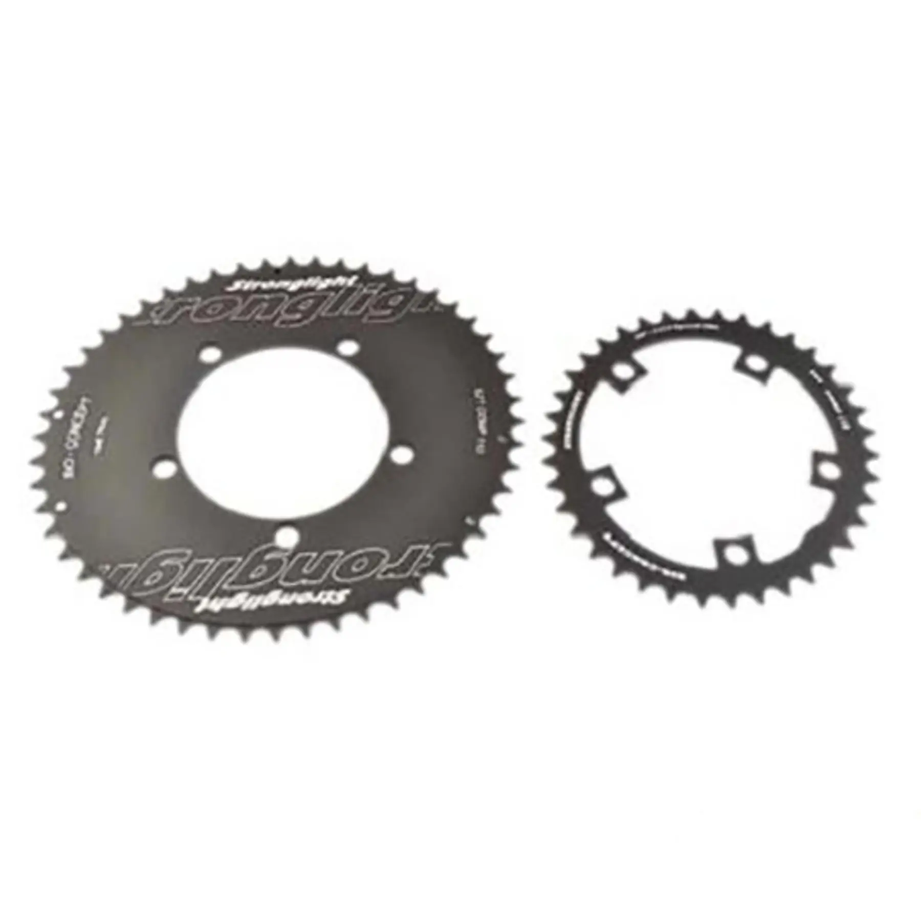 Ovale 5-armiger Fahrrad-Kettenblatt Stronglight CT2 BIO Concept