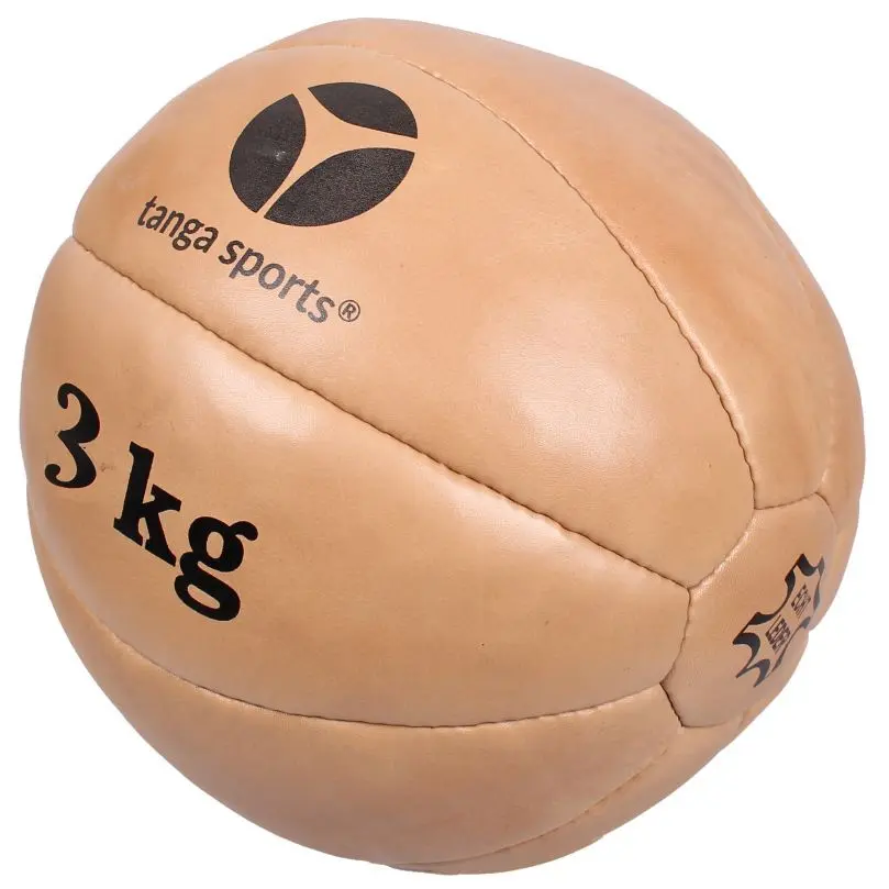 Medizinball aus Leder Tanga sports
