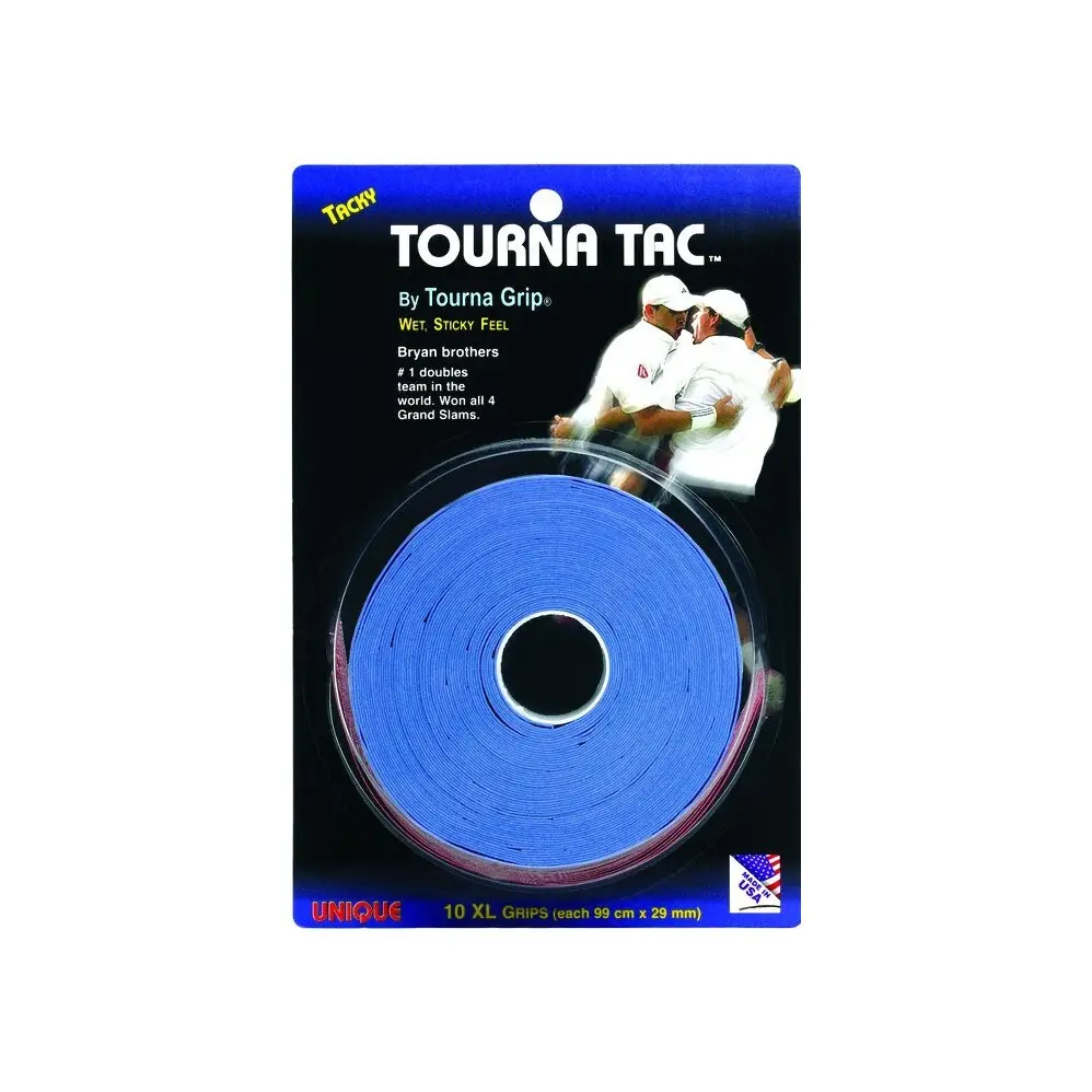 10 Tennis Overgrips im Set Tourna Tac