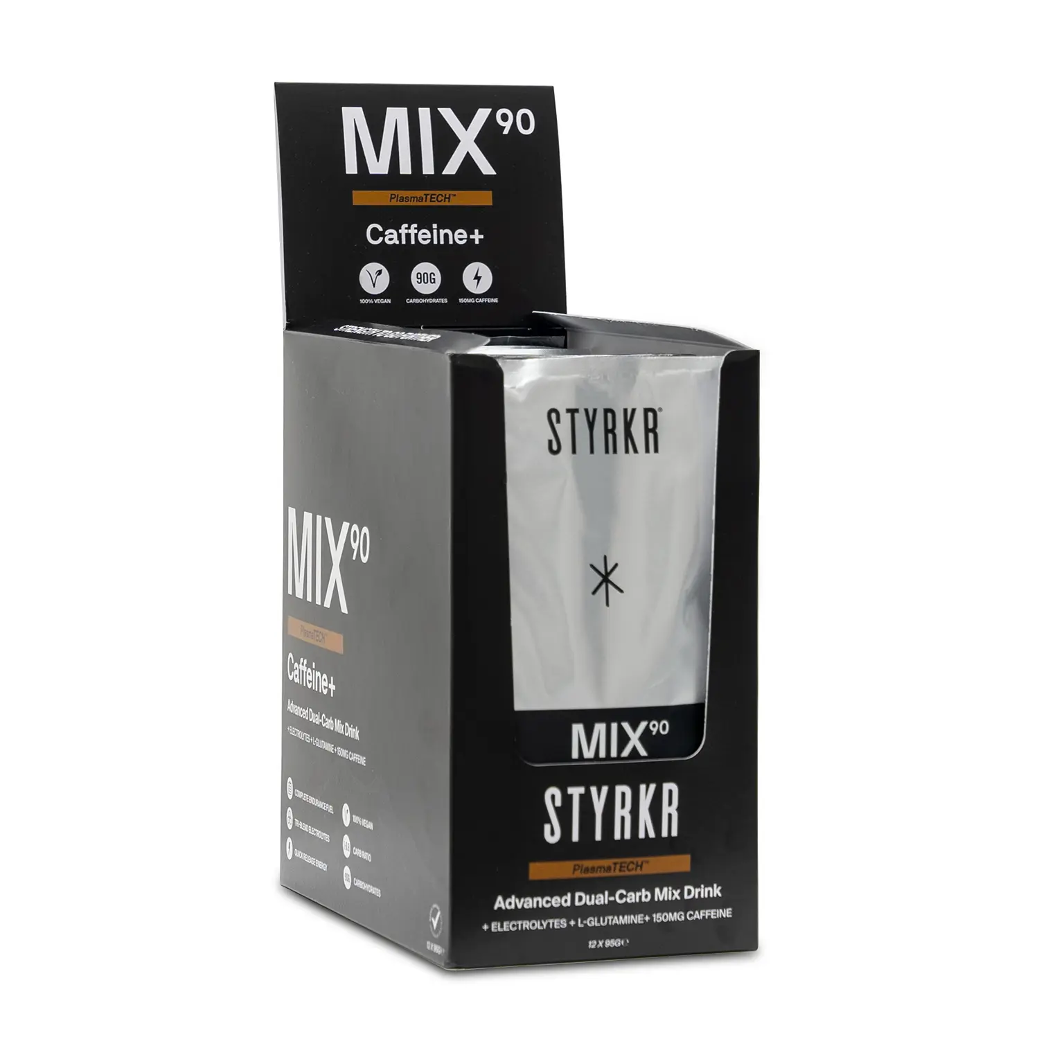 Energydrink in Beuteln + Koffein Styrkr (x12)