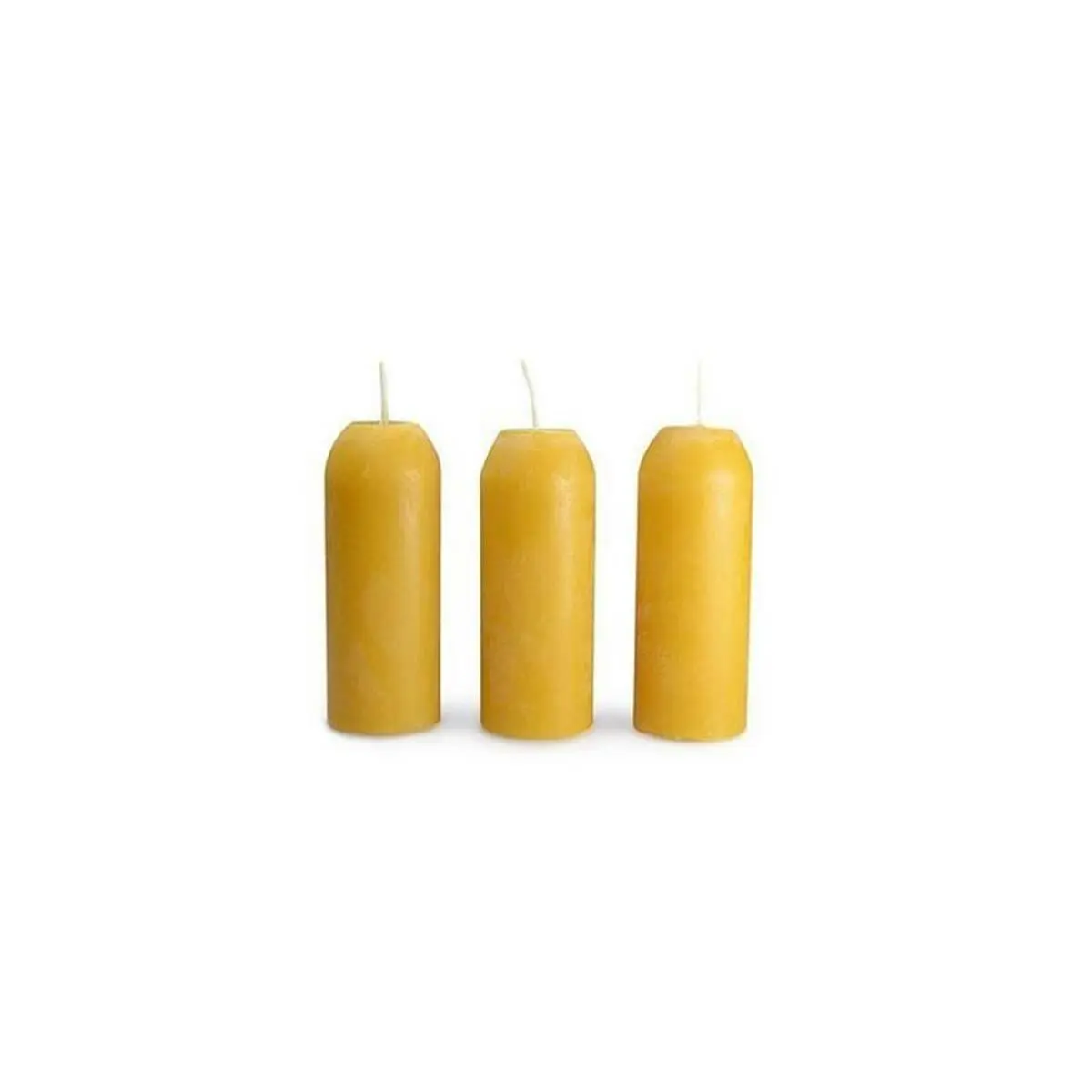 3 echte Bienenwachskerzen für die Original-Laterne, je 12/15 Stunden Uco