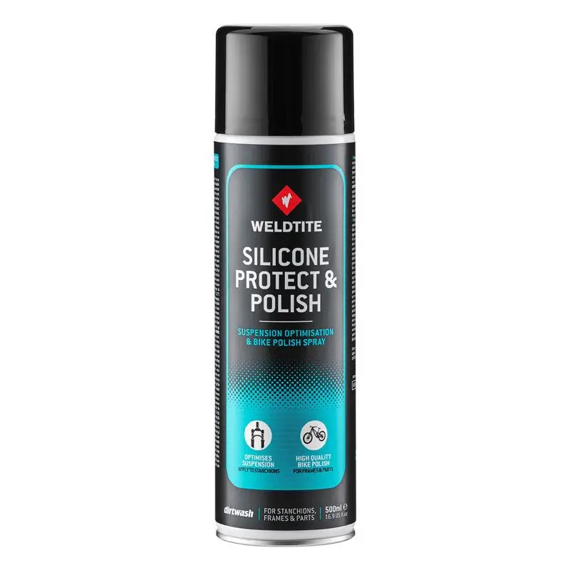 Fahrrad-Reinigungsspray protect für Fahrrad und Gabel -Dämpfer-Sattelstütze Federung Weldtite Rockshox - Fox - Dt Swiss - Suntour