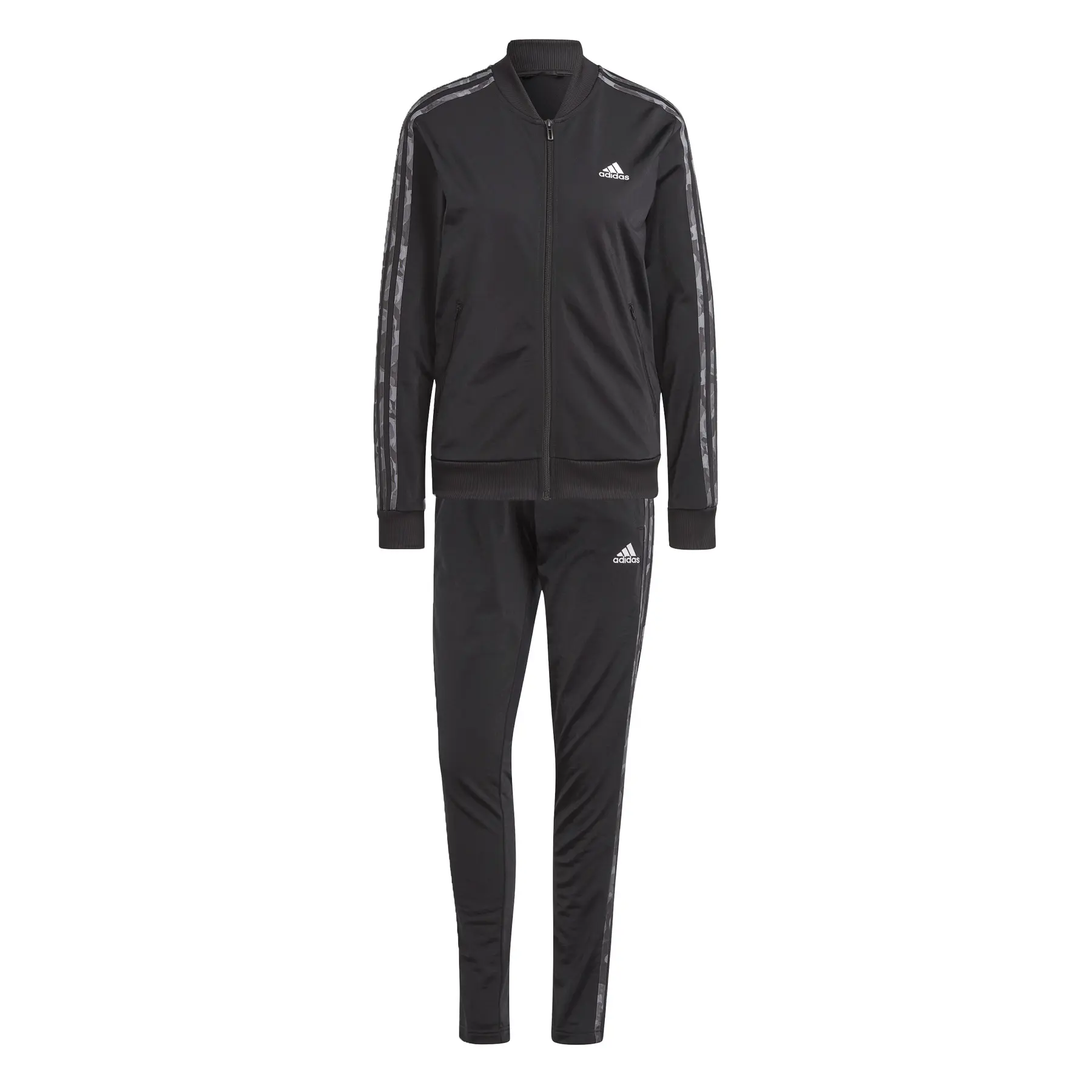 Essentieller 3-Streifen-Trainingsanzug Frau adidas