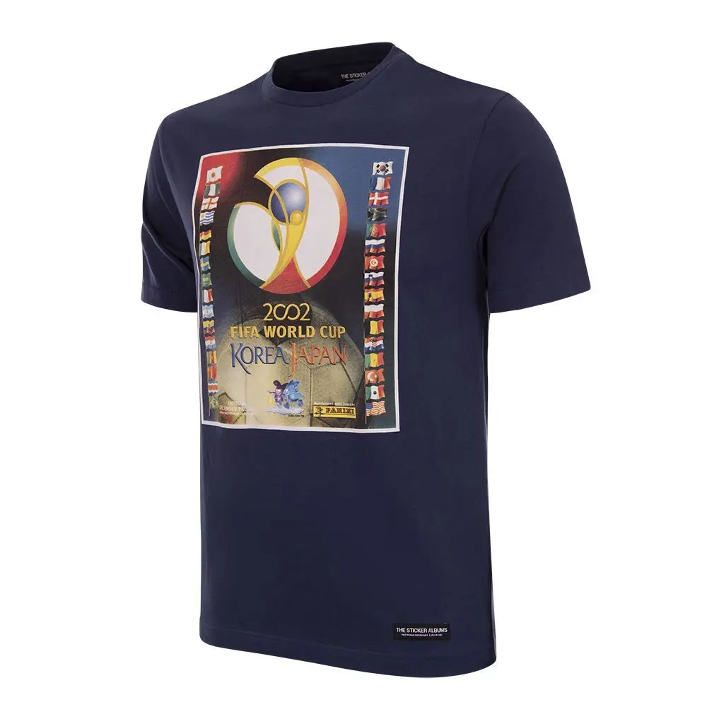 T-Shirt Copa Panini FIFA South Korea Japan 2002 World Cup