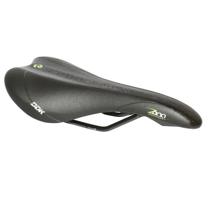 Sattel Rennrad-Mountainbike schwarz Deko Stahlschiene Newton Zena