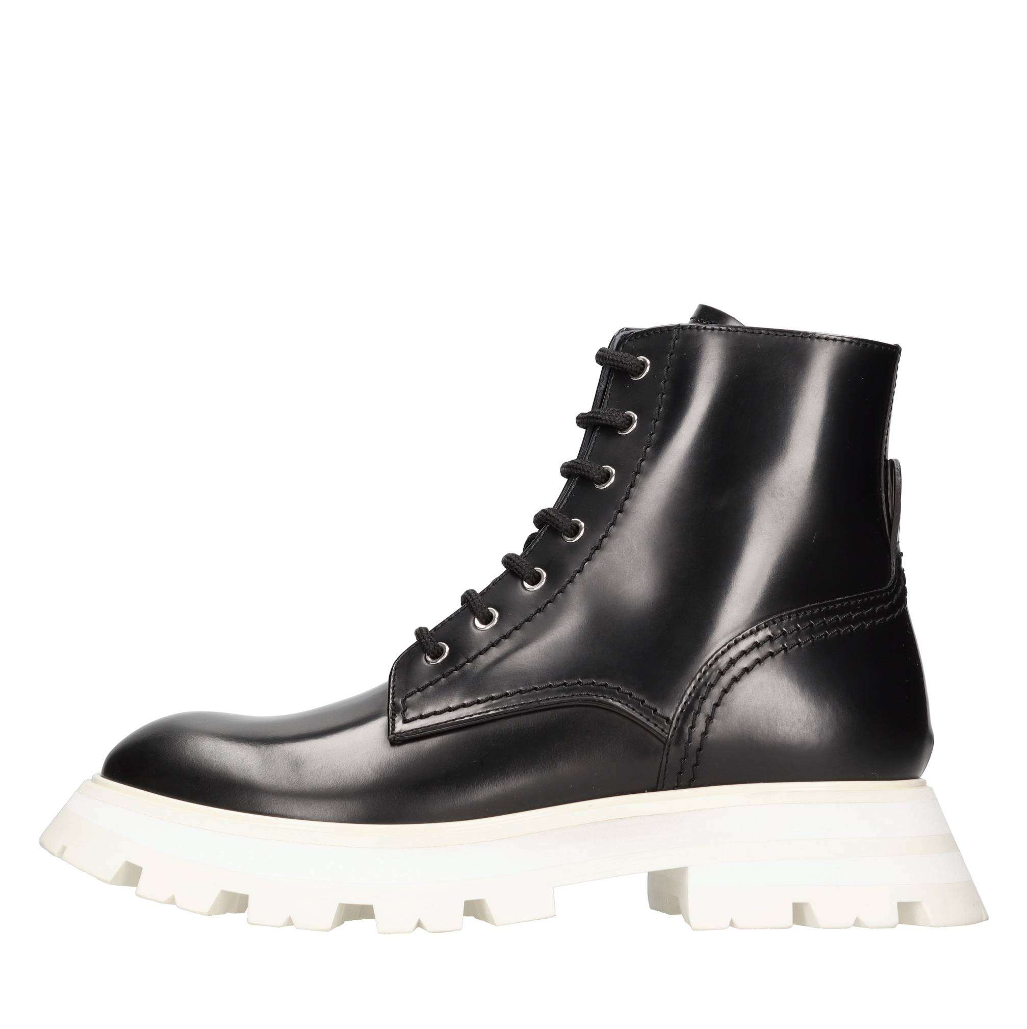 Alexander McQueen Stiefel Schwarz