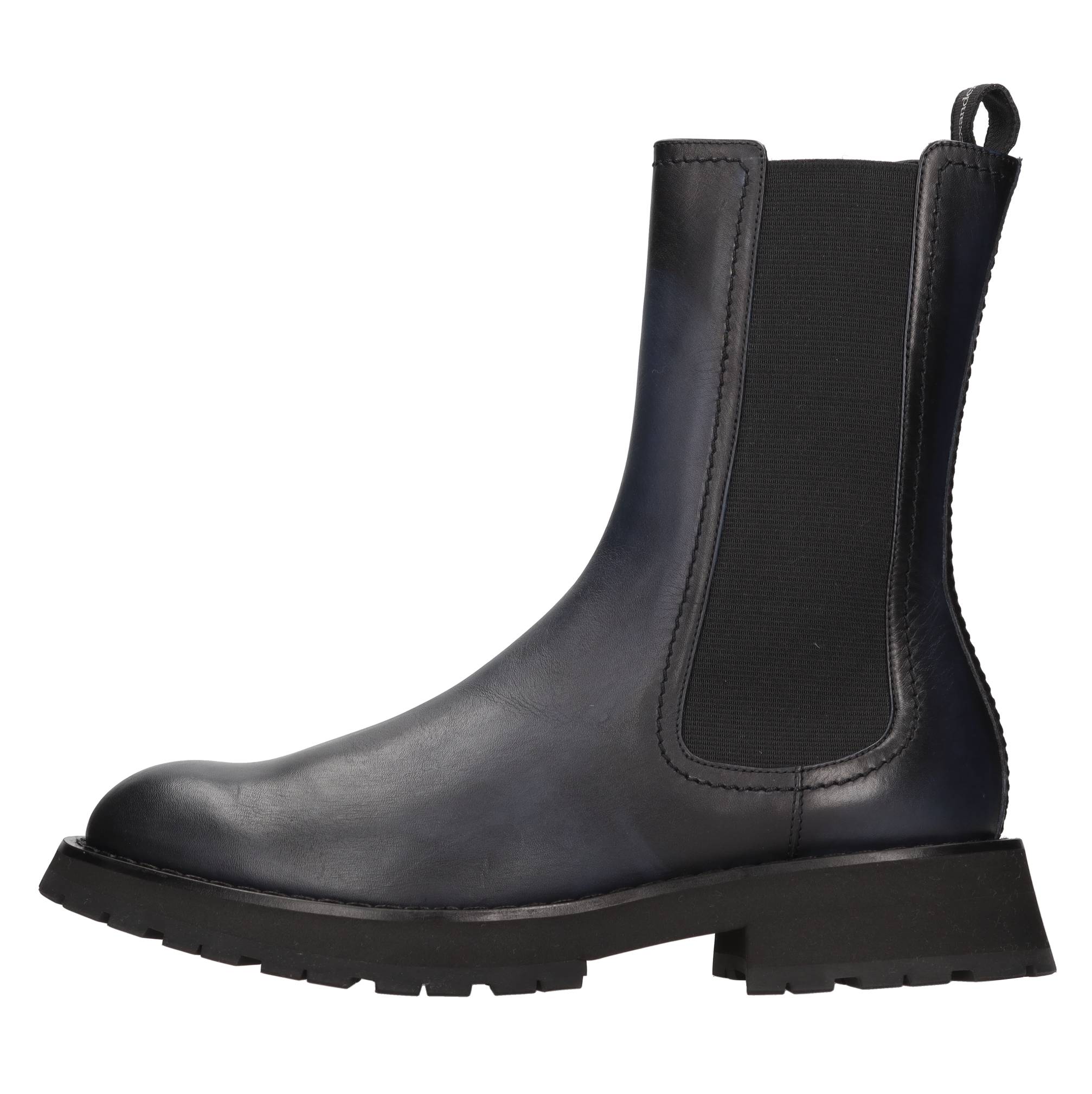 Alexander McQueen Blaue Stiefel