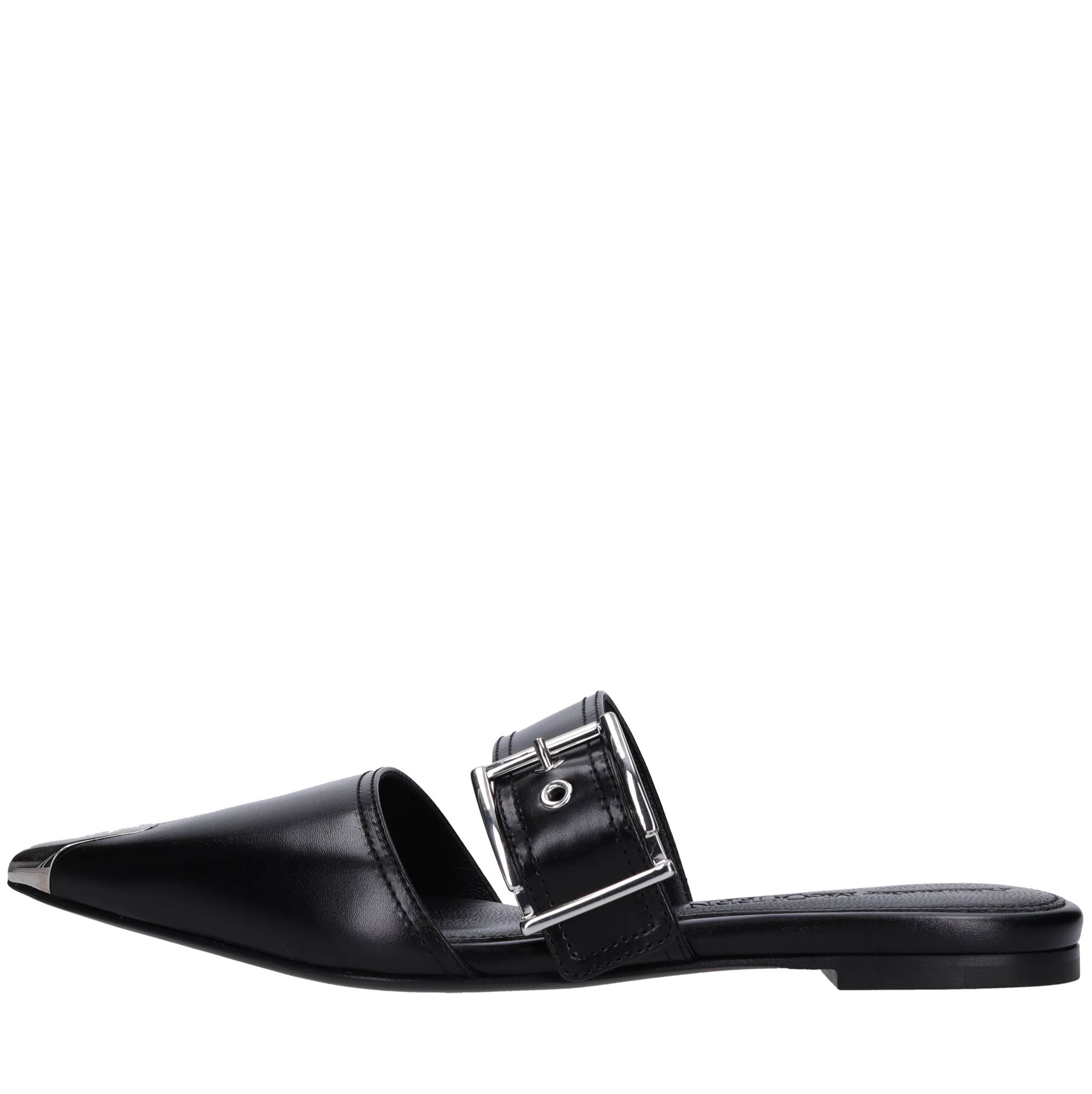 Alexander Mcqueen Sandel schwarz