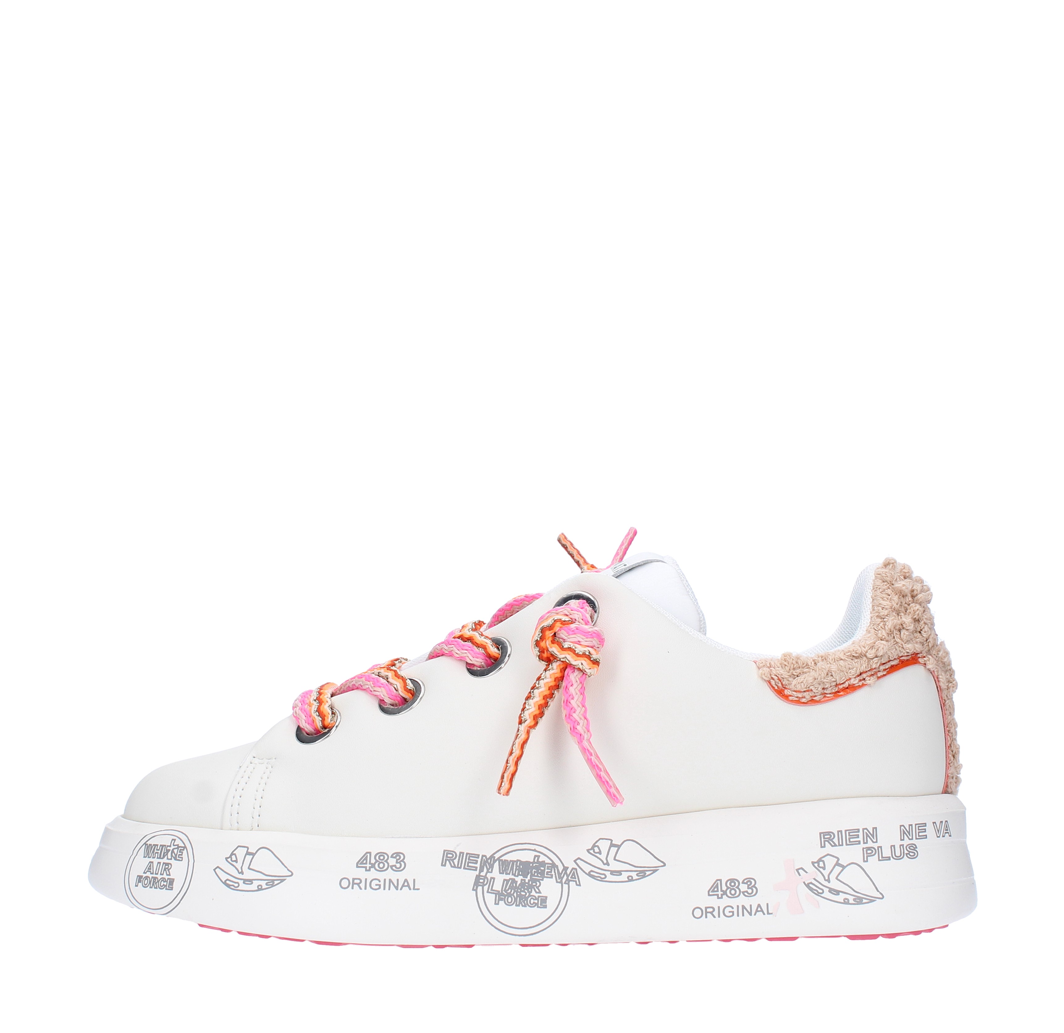 Premiata Creme Turnschuhe
