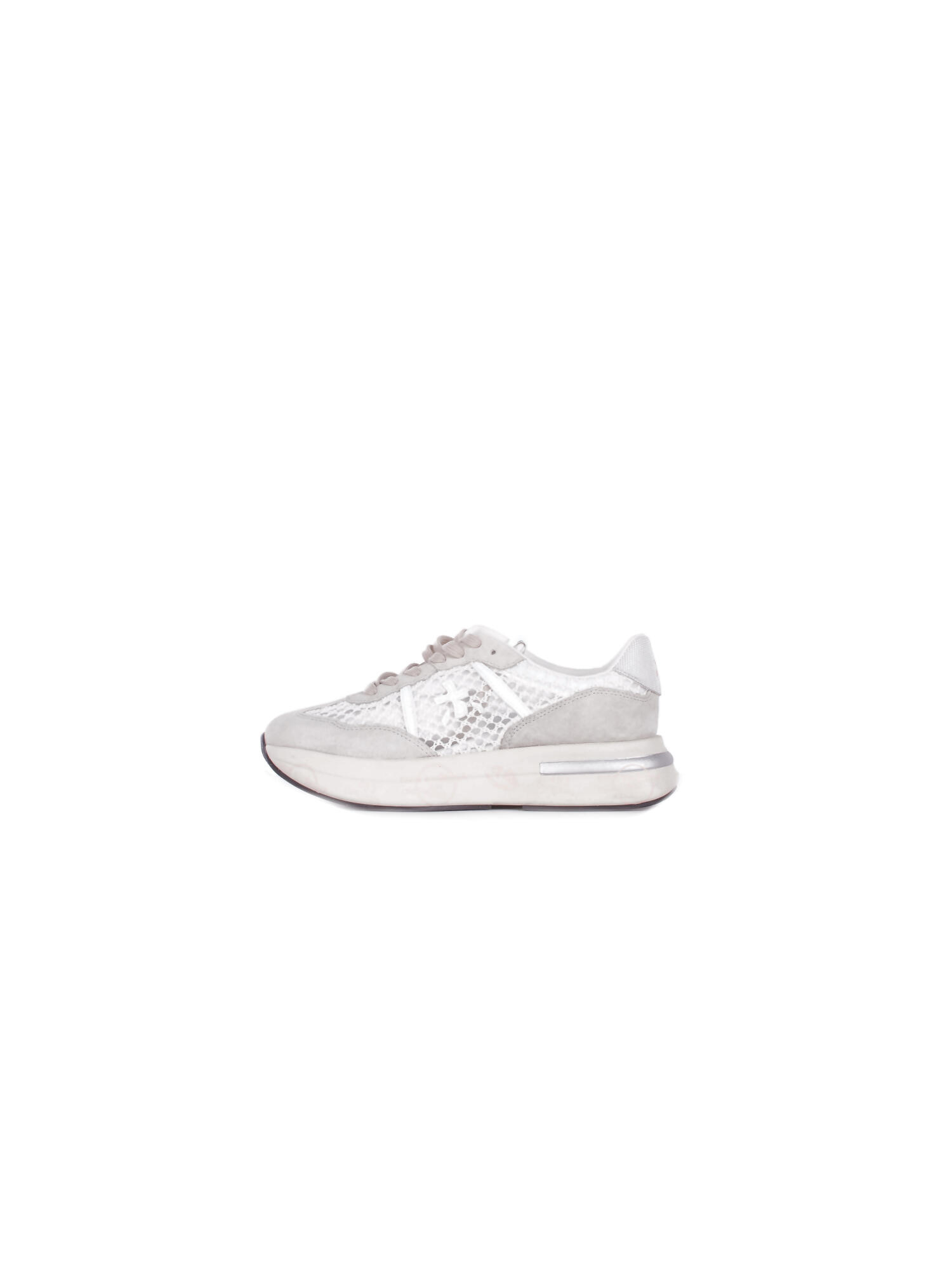 Premiata WeiB beige Turnschuhe