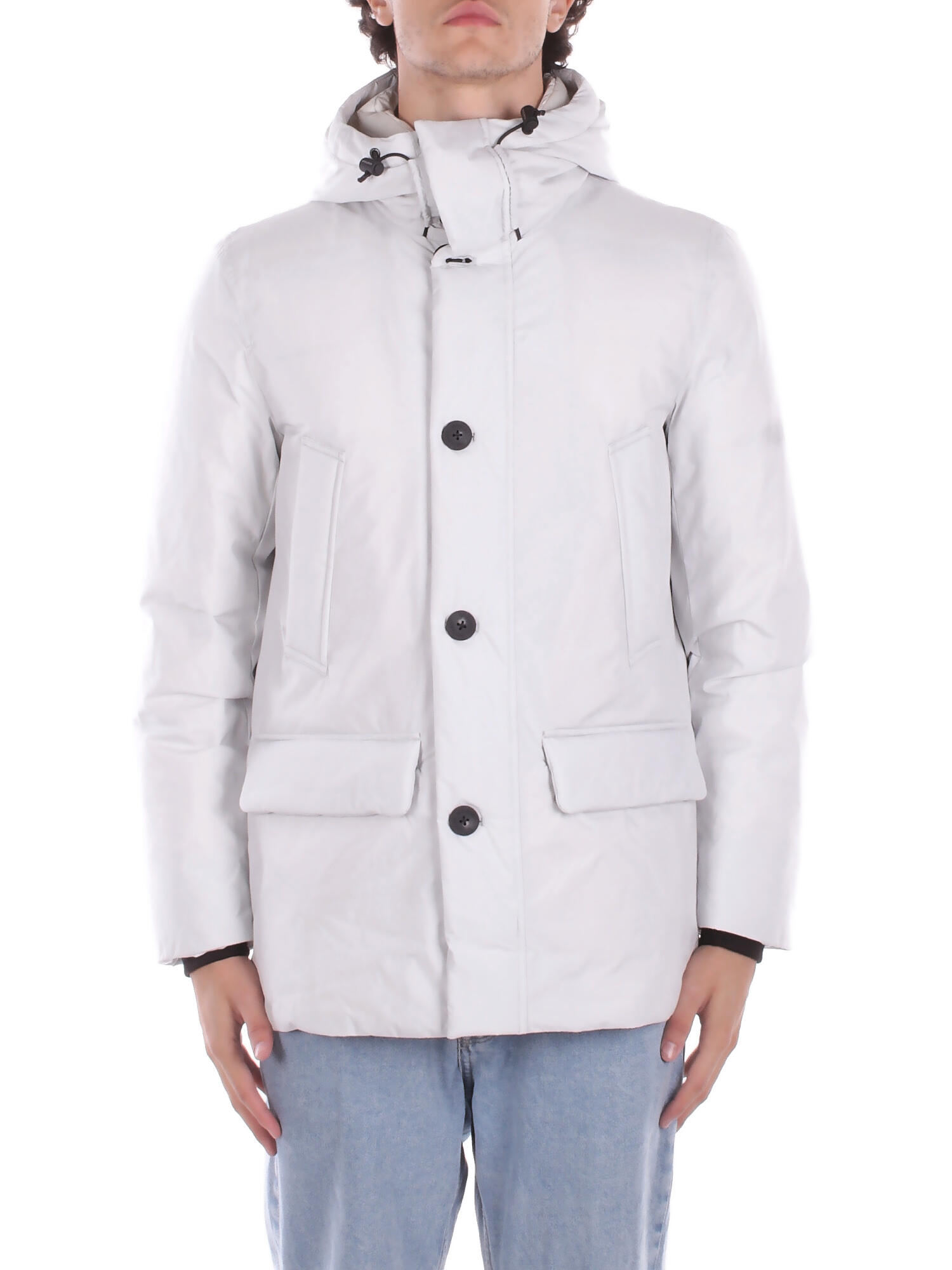 Woolrich Jacken Hellgrau