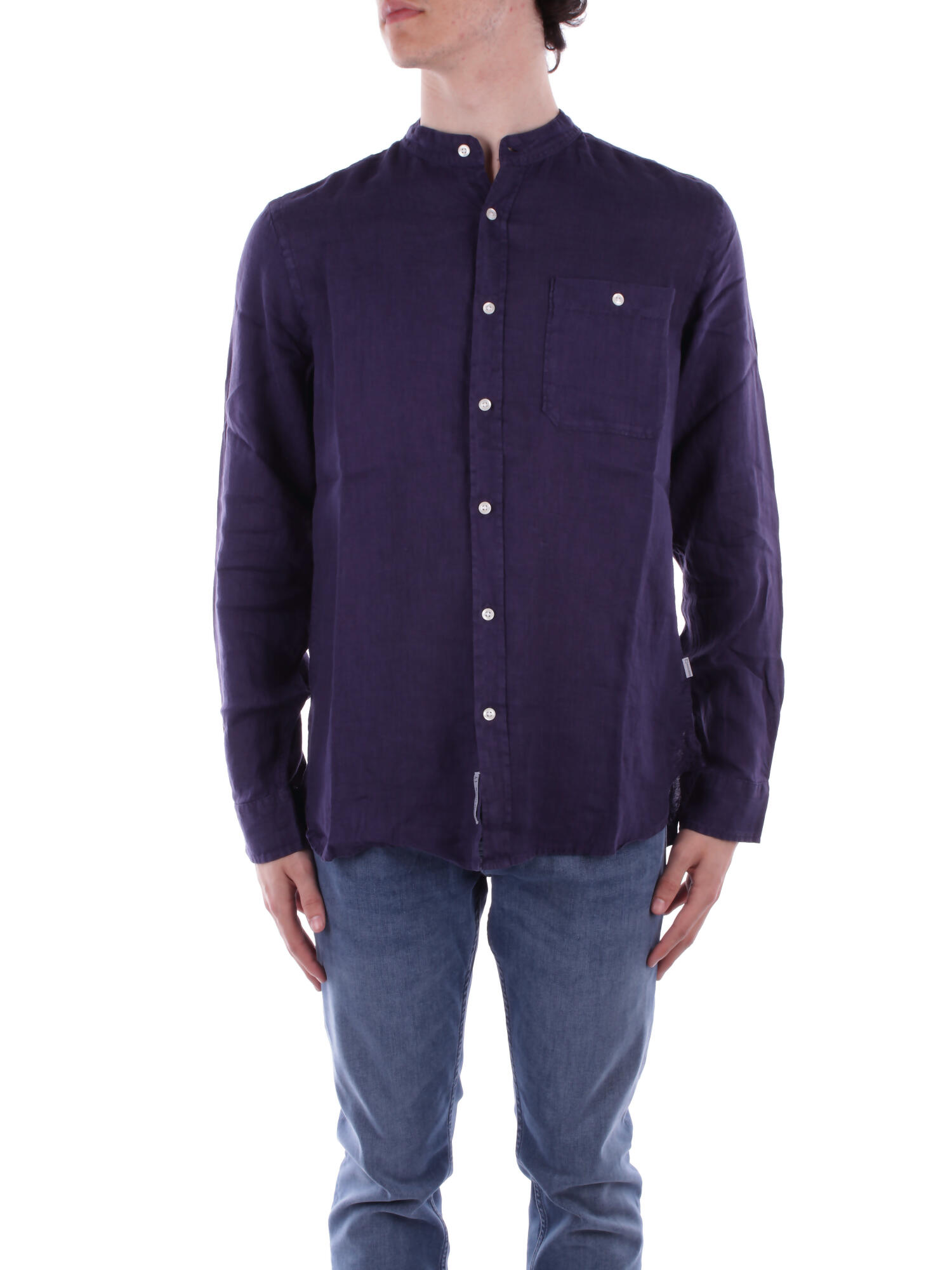 Blaue Woolrich-Hemden