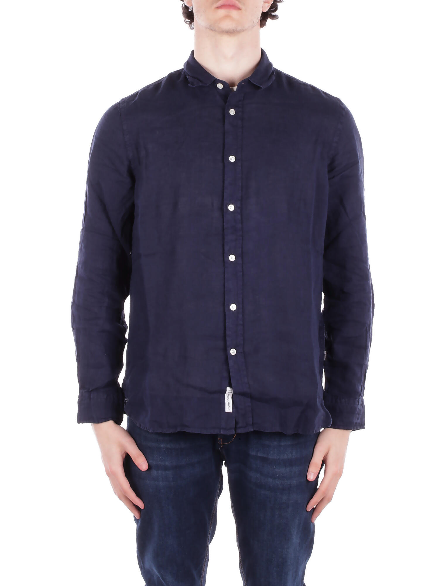 Woolrich Blaue Hemden