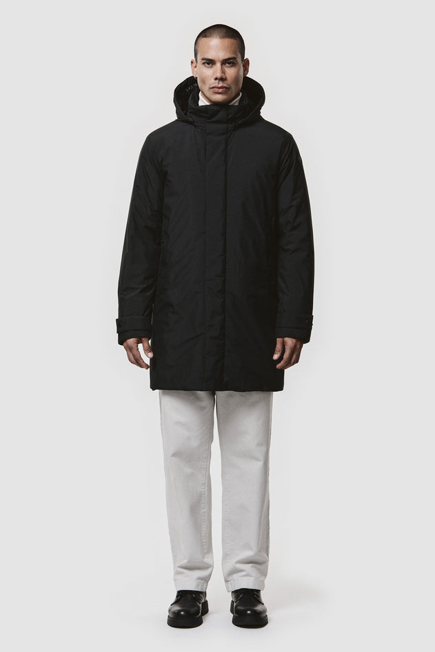 Schwarze Herrenjacke