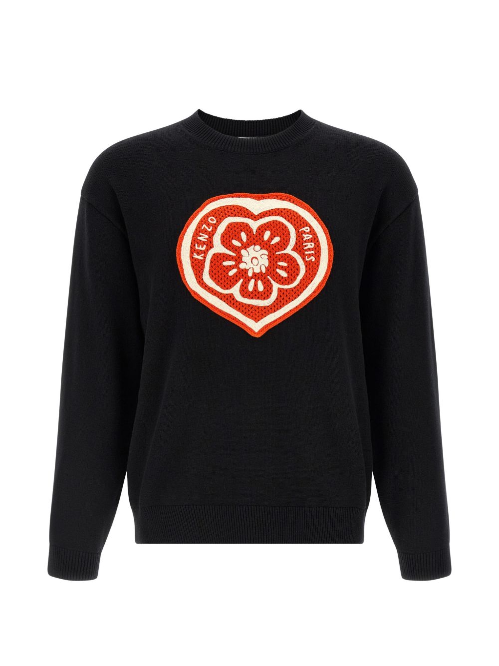 Kenzo Mesh Herz boke Mann schwarz