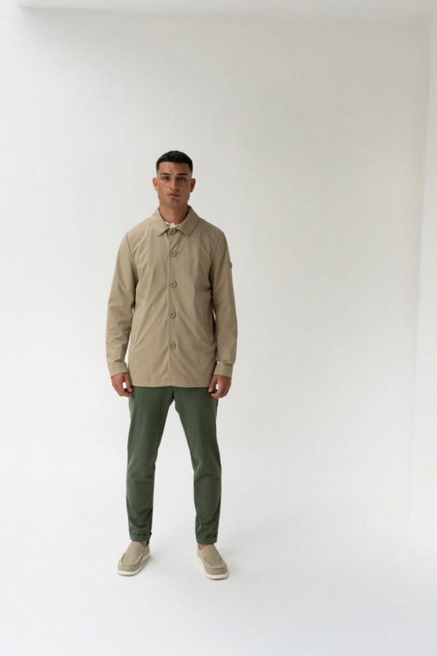 Herrenjacke beige