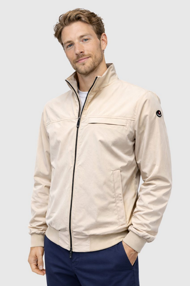 graue Herrenjacke