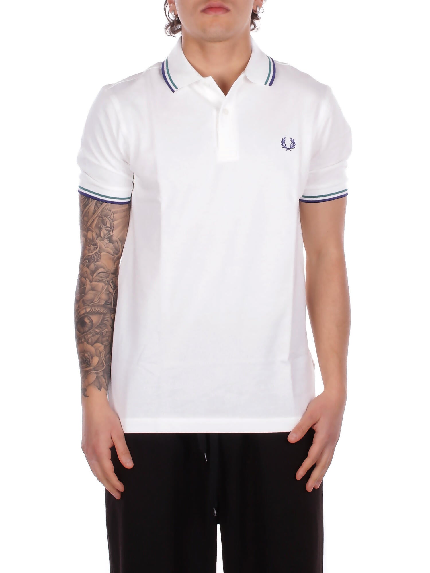 Fred Perry Mann polo m3600p 94a fp Twin gekippt Fred Perry Glanzlicht