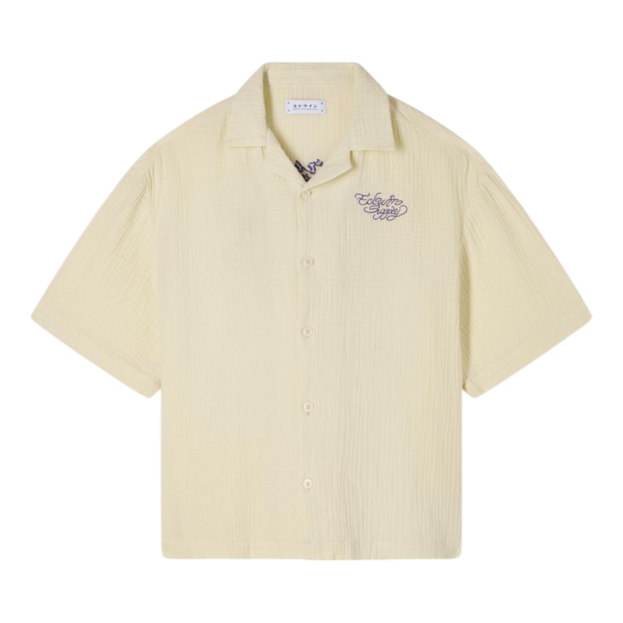 Shirt Hemd Edwin schmelzen das Chaos Hemd ss - creme