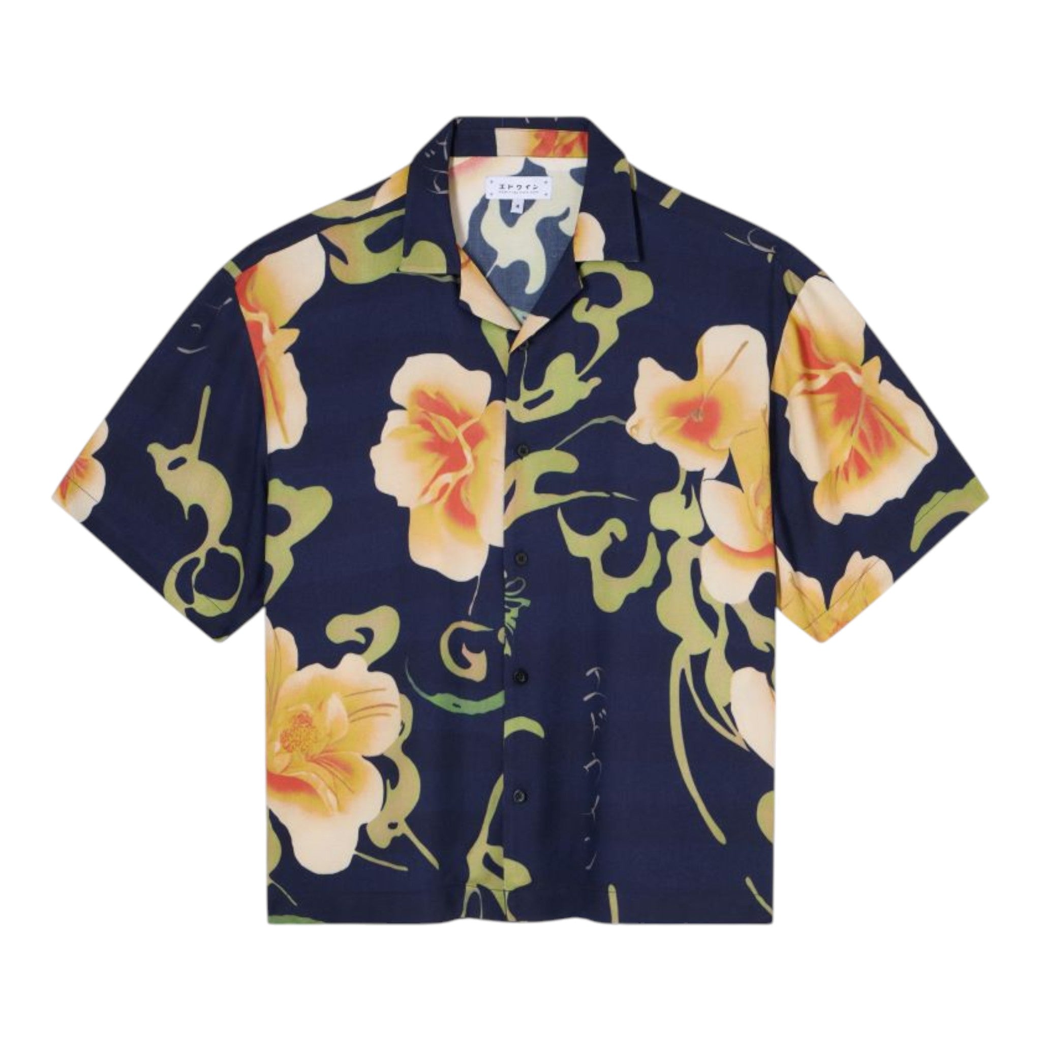 Shirt Hemd Edwin mono kein bewusstes Hemd ss - multicolor