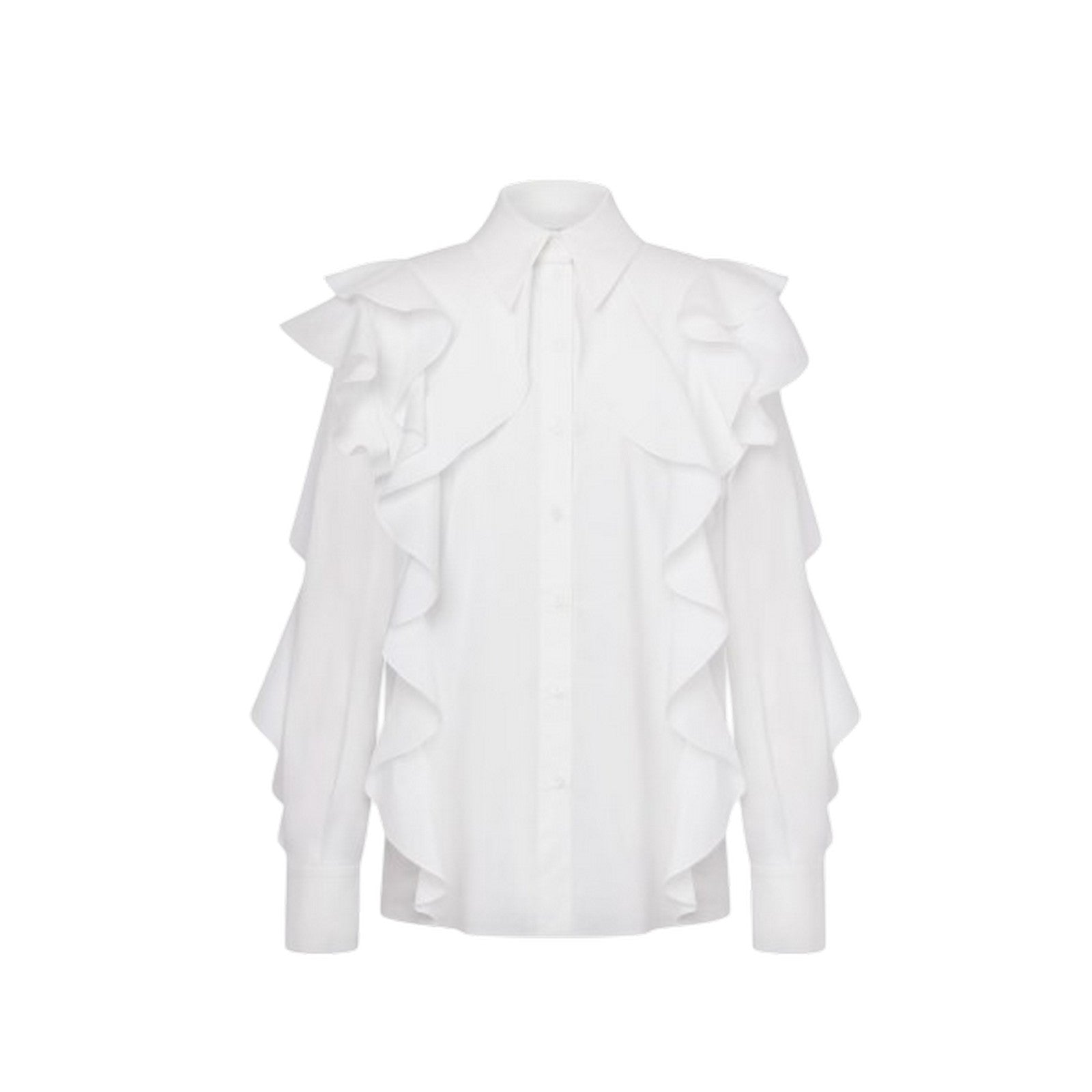 Blusen und Hemden Frau Alberta Ferretti - Hemd - weiB