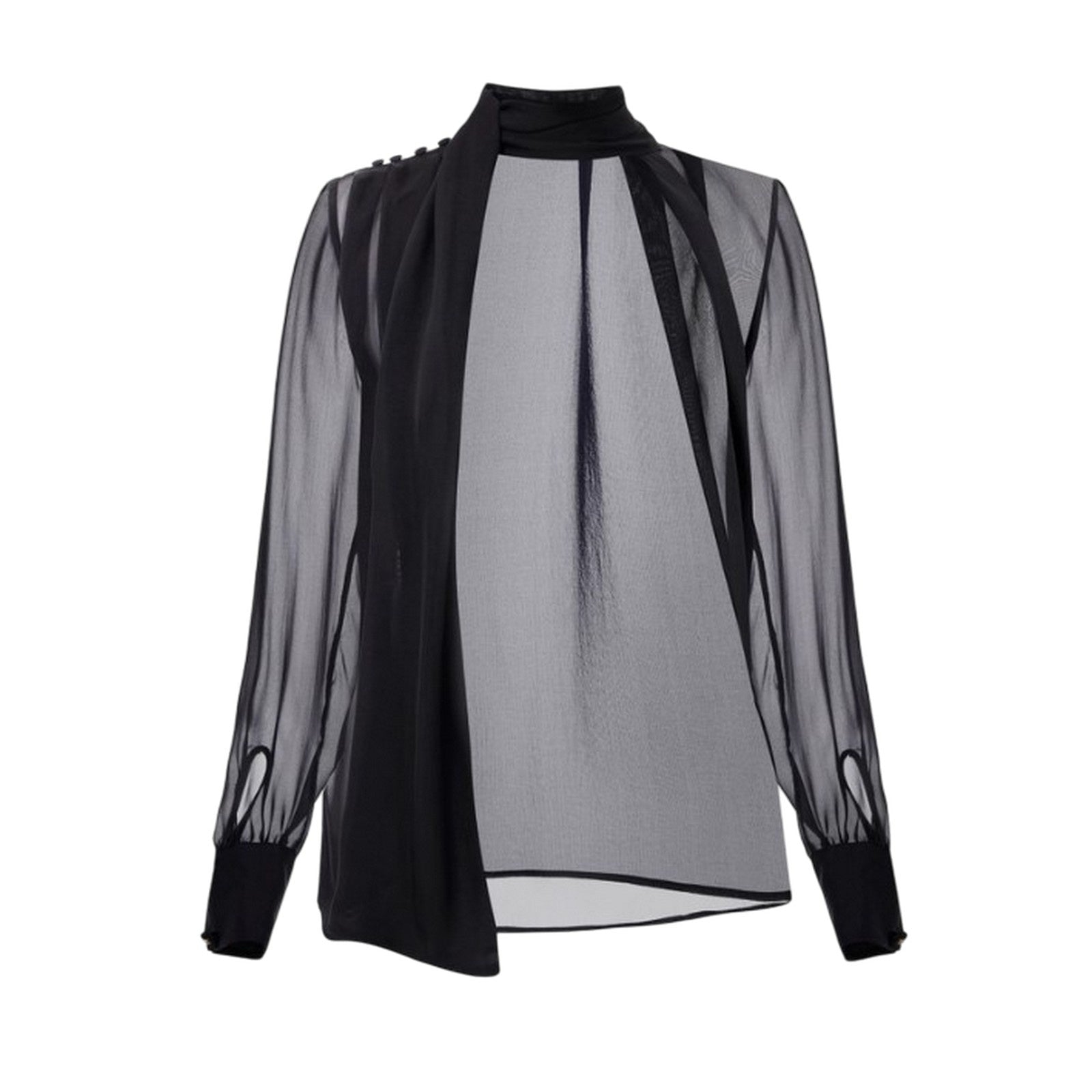 Blusen und Hemden Frau Elisabetta Franchi - Hemd - schwarz