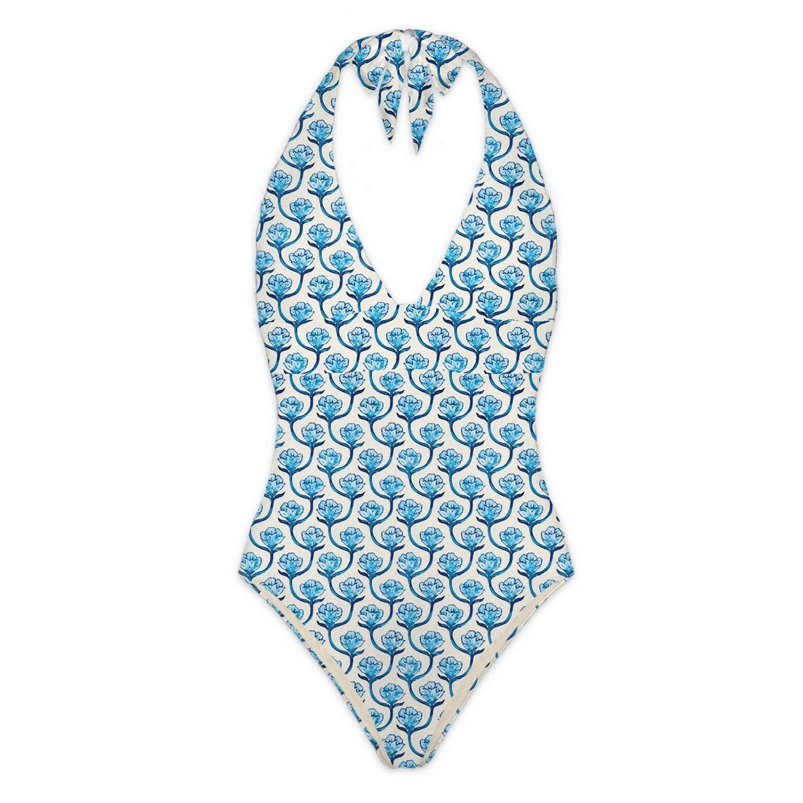 Kostume ganze Frau Mc2 Saint Barth - marylin geo floral 10 - n.d.