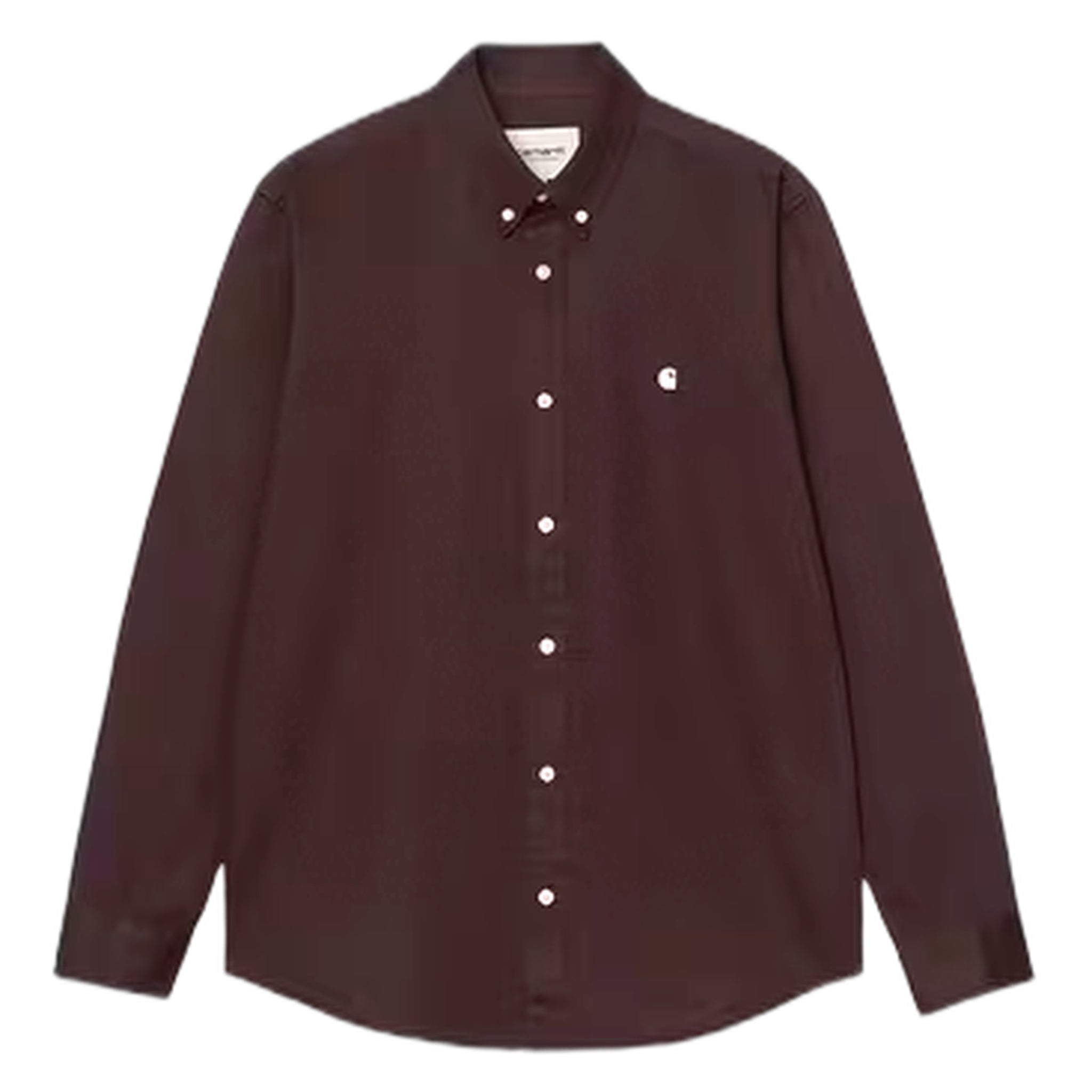 Shirt Hemd Carhartt Wip l/s Madison Hemd - Palisander / Wachs