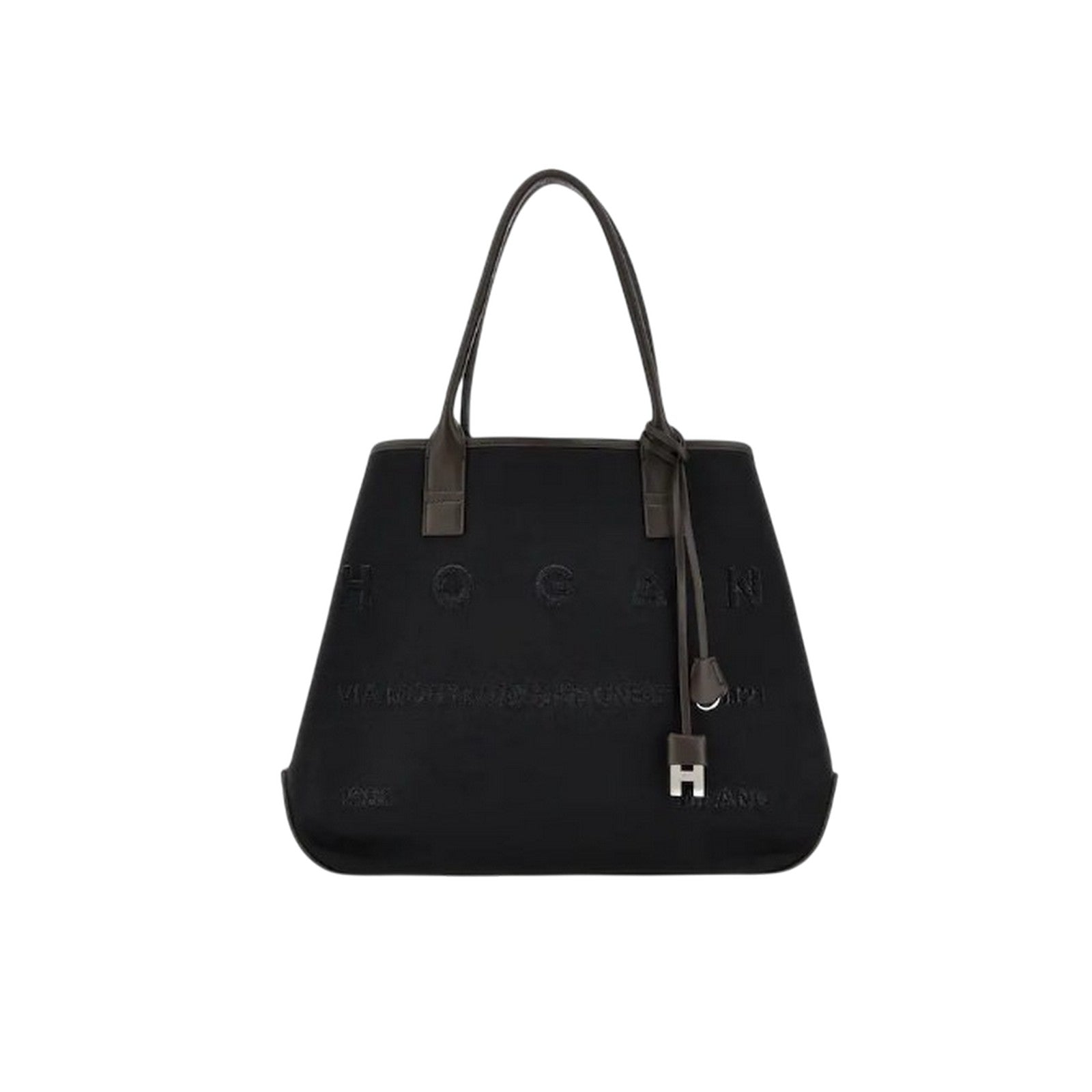 Frauen Handtaschen Hogan - Adresse Einkaufsmedien Stoff - schwarz