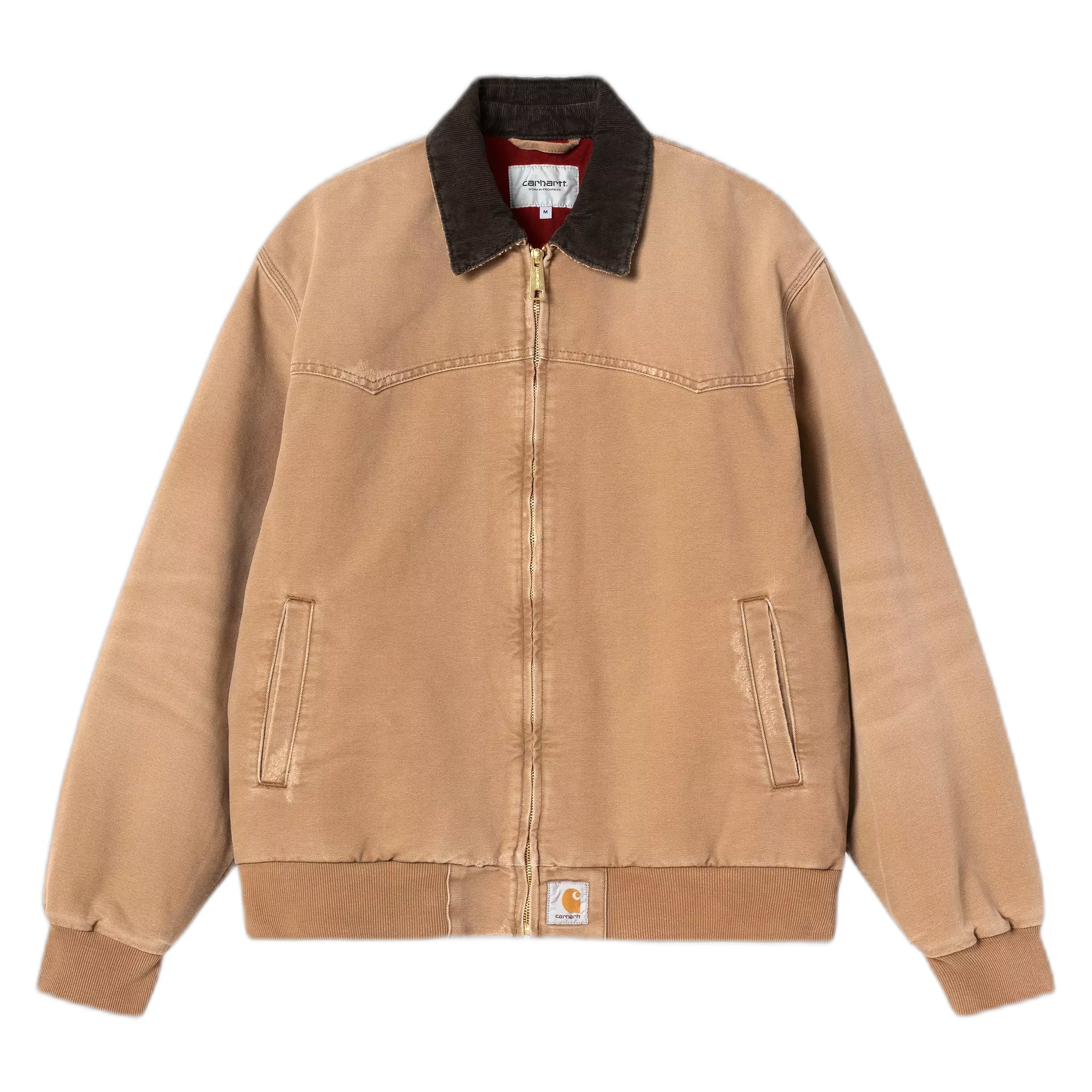 Mantel Carhartt Wip og santa fe jacke - hamilton braun / Tabak Schleifwasche