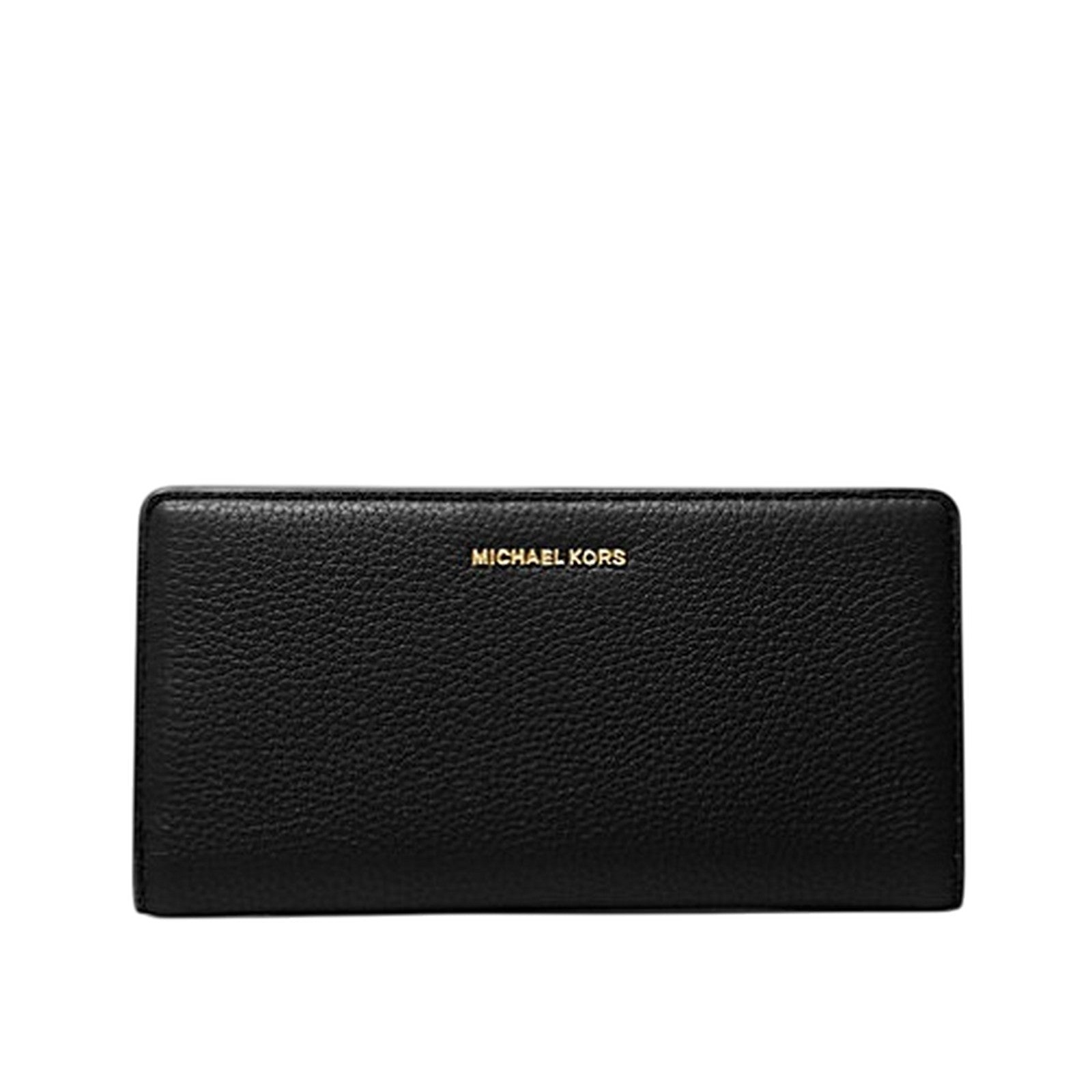 Frauen Geldborse Michael Kors - lg slim Snap Geldborse - schwarz