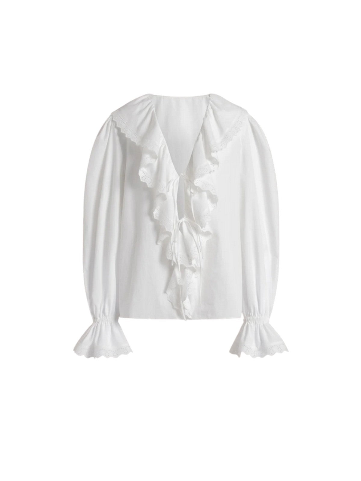 Blusen und Hemden Frau Alberta Ferretti - Hemd popeline - weiB