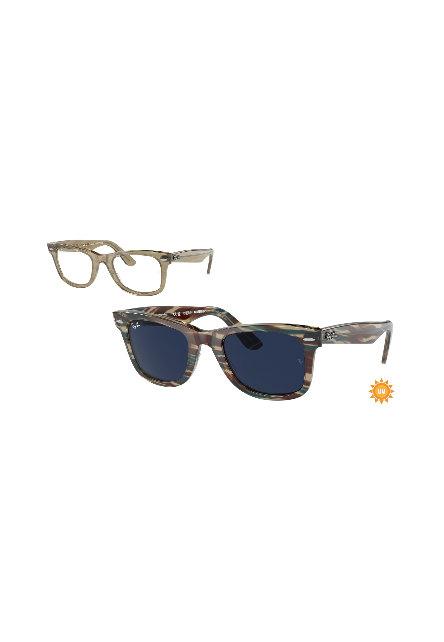 Sonnenbrillen Rayban Wegbereiter 2140-1387GG Erwachsene Unisex
