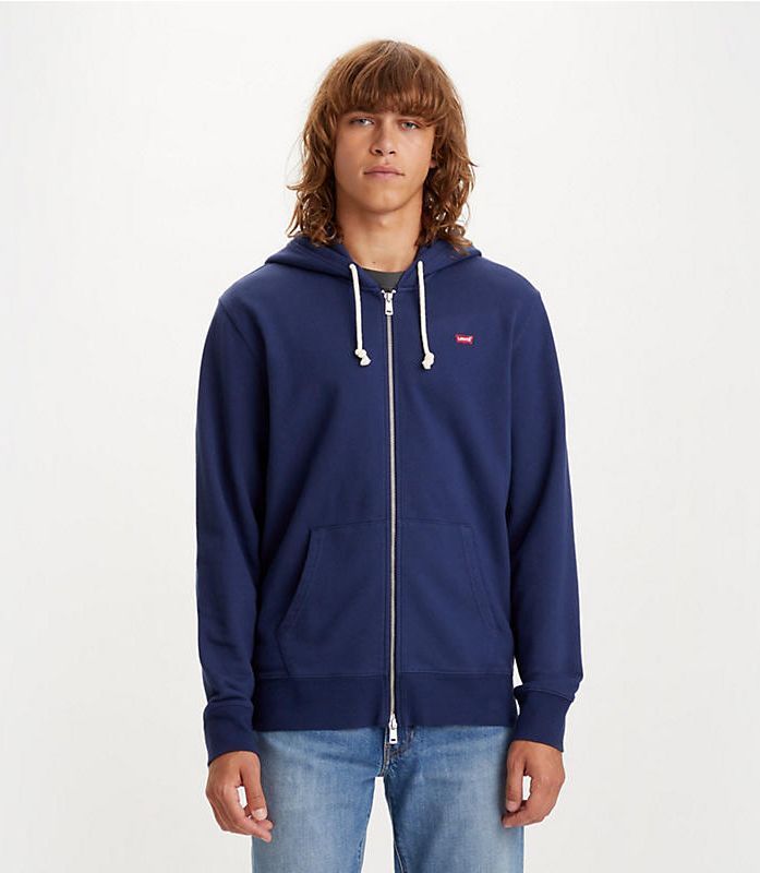 felpa man levis 34584 0011 neue original zip up naval academy