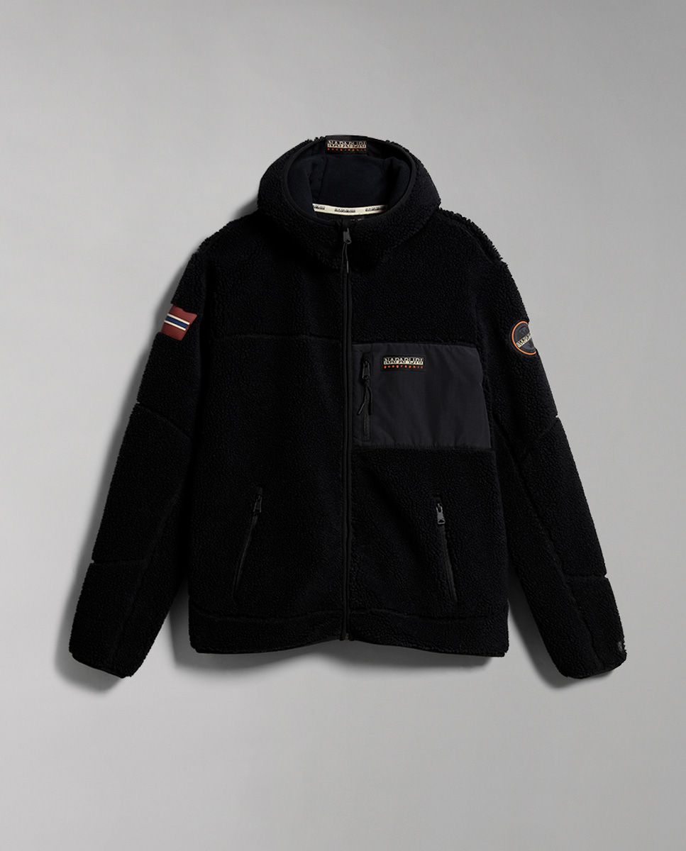 Jacken und Jacken Mann Napapijri yupik fzh 3 - np0a4gns 041 schwarz