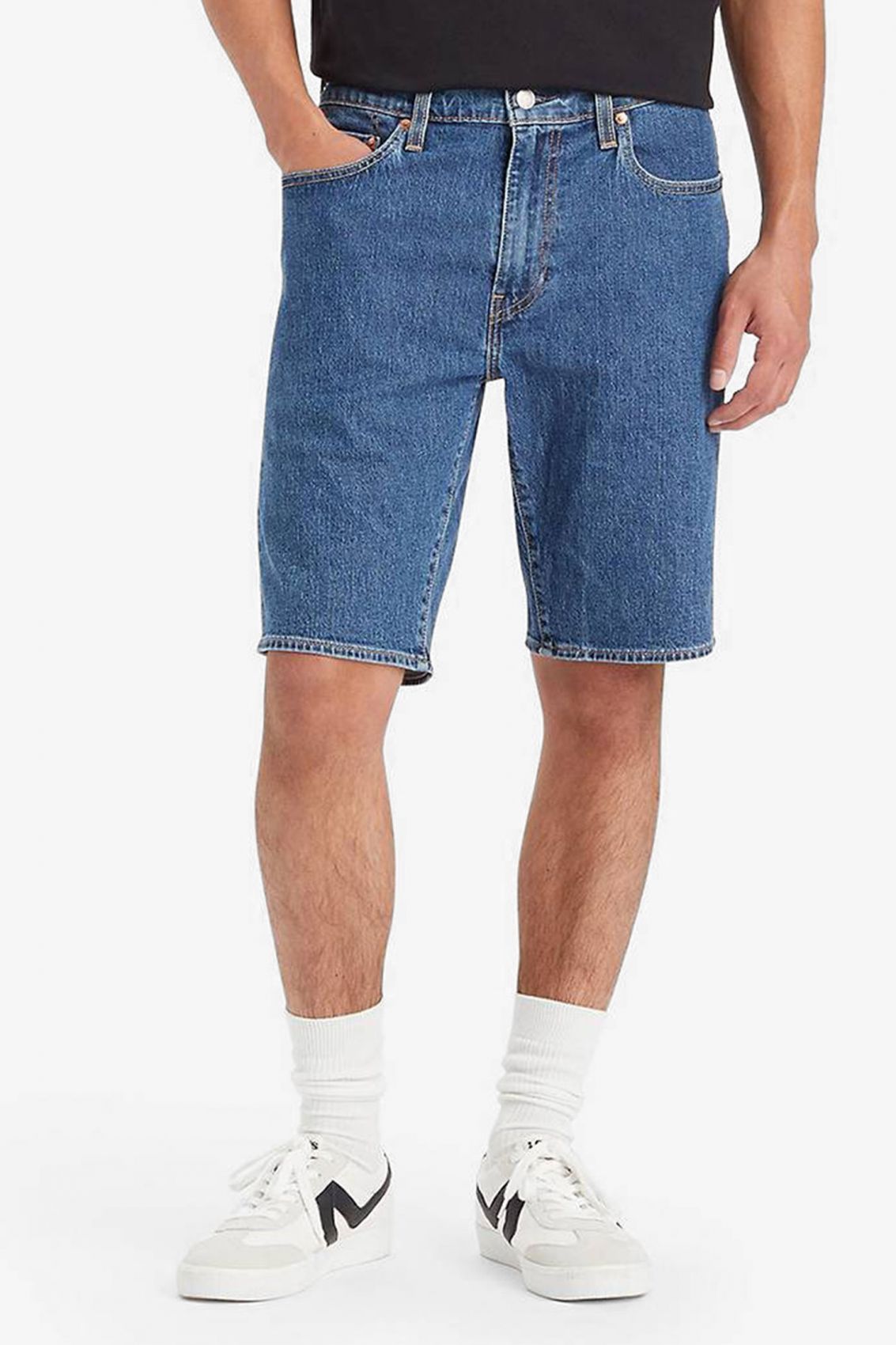 kurze und bermuda man levis 39864 0137 - 405 kurze blaue kuhle Shorts