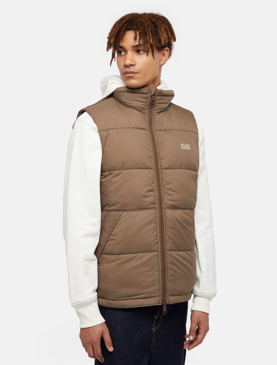 Jacken und Jacken Mann Dickies waldenburg vest - dk0a4y2k mr1 Pilze