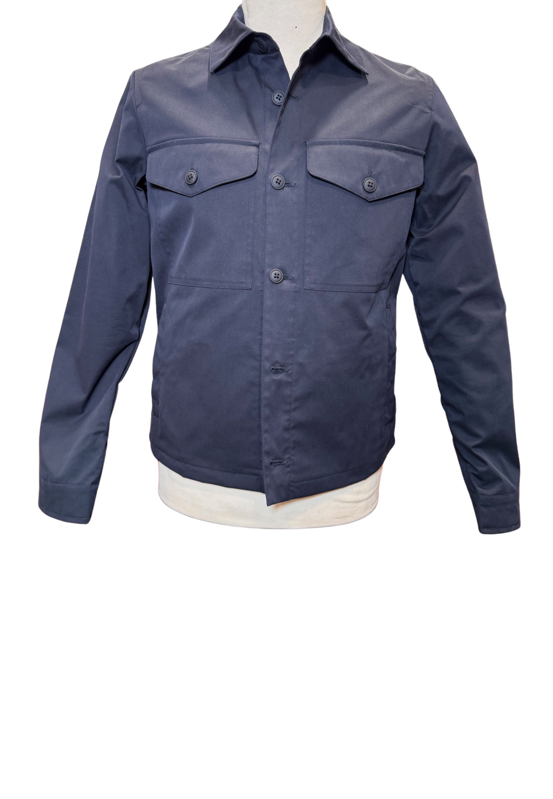 Herren Jacken Overshirt Man Heskimo Blau