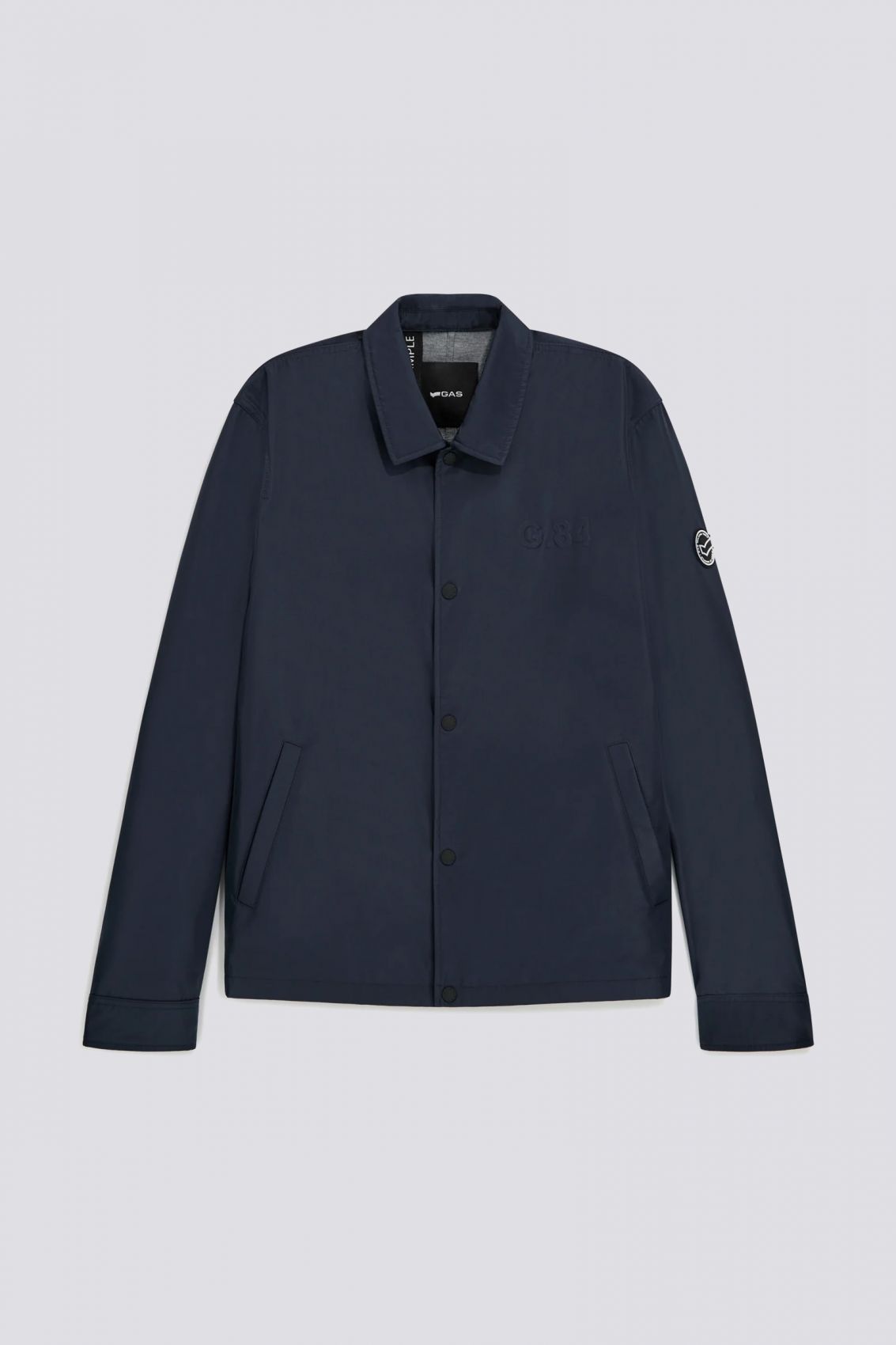 Jacken und Jacken Mann Gas Jeans 251394 420521 cohen 0538 blau schwarz