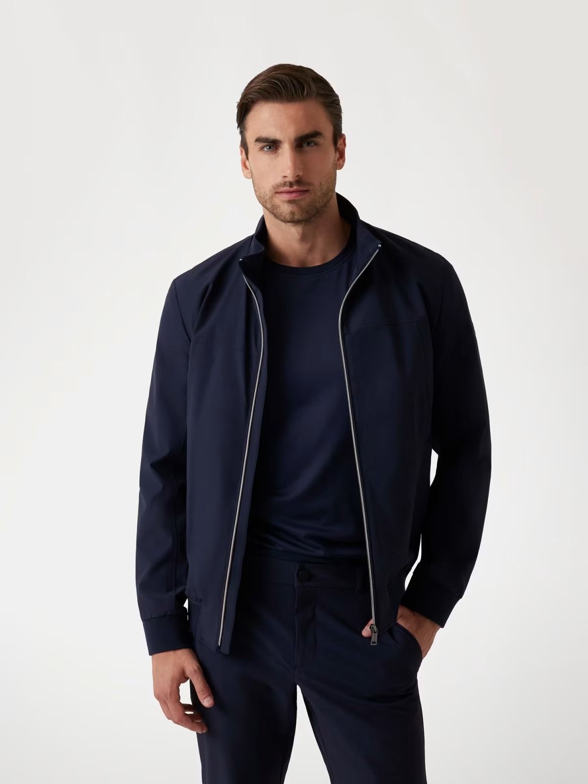 Jacken und Jacken Mann Guess m5rl18 wgup2 g7v2 smart blue