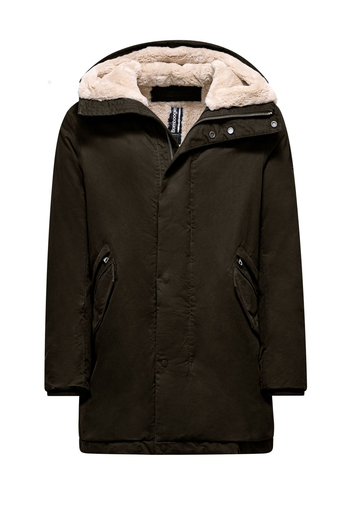 Jacken und Jacken Mann Bomboogie cm9184 c1t5 parka gefuttert 371 komodo