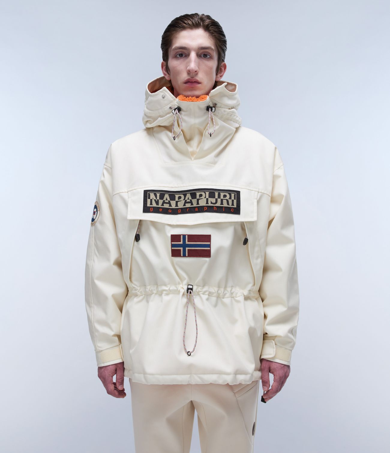 Jacken und Jacken Mann Napapijri Skidoo 1990 - np0a4ik5n1l1 beige atmo n