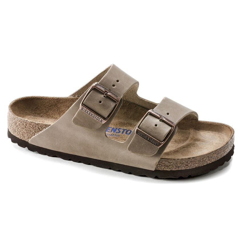 Sandalen unisex Birkenstock arizona - brauner Tabak