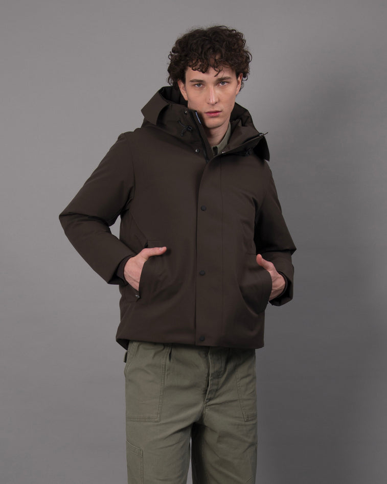 Herrenjacke Schokolade